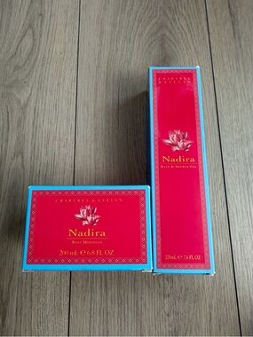 Crabtree & Evelyn Nadira Set - Body Meringue & Shower Gel • New • Discontinued